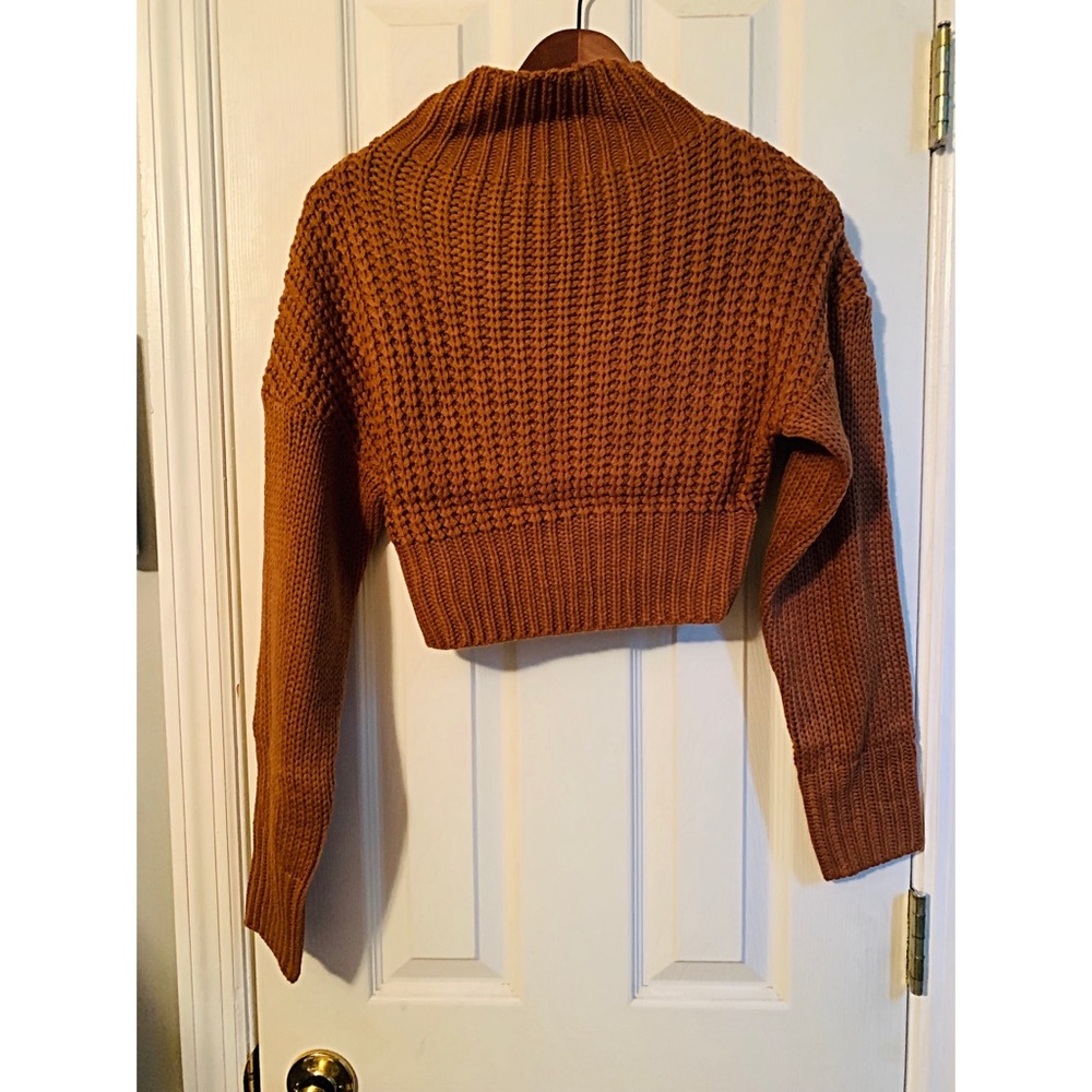 Mock neck sweater